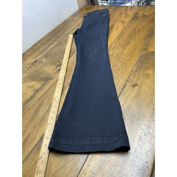 Stetson Western Jeans Womens High Rise Flare Dark Blue Size 4 Pants - Picture 13 of 13